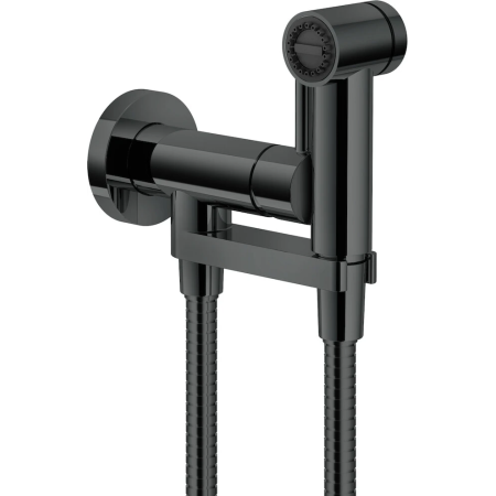 Гигиенический душ Nobili AV00600FLP со смесителем и внутренней частью, черный глянец Гигиенический душ Nobili AV00600FLP со смесителем и внутренней частью, черный глянец