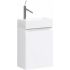 Тумба подвесная Леон-МР Ln-MP.01.04/W (белый) + умывальник UNAM 220