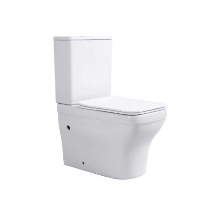 Унитаз напольный безободковый AQUATEK AQ2914-00 АМАДЕО с бачком и сиденьем микролифт