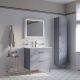 Oxford Пенал для ванной комнаты, напольный 36 см OXF36L0i97 (светло-серый)