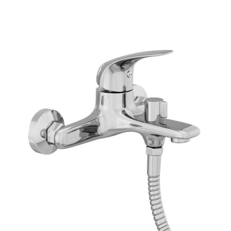 Смеситель для ванны AVRORA Glade AV3031 с коротким изливом, хром****