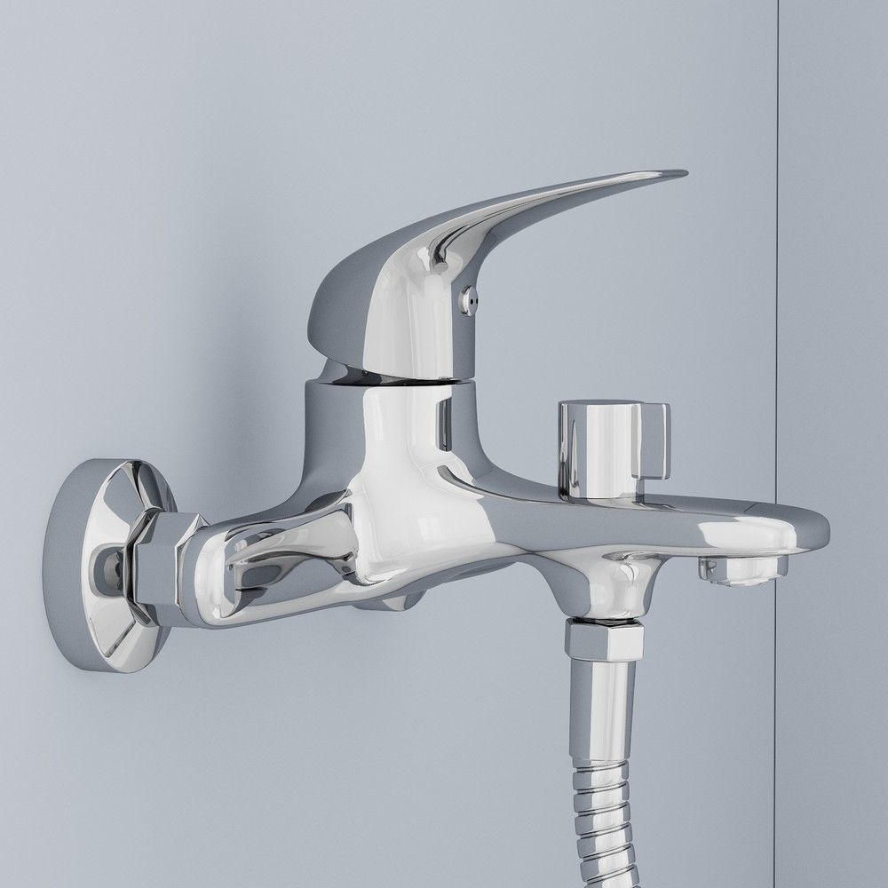 Смеситель для ванны AVRORA Glade AV3031 с коротким изливом, хром**** Смеситель для ванны AVRORA Glade AV3031 с коротким изливом, хром****