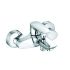Смеситель для ванны и душа KLUDI PURE&SOLID 346810575 с коротким изливом хром