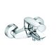 Смеситель для ванны и душа KLUDI PURE&SOLID 346810575 с коротким изливом хром