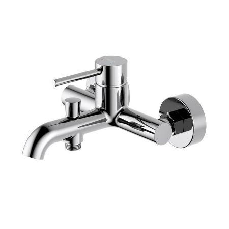 Смеситель для ванны Aquatek Европа AQ1340CR, короткий излив, хром