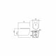 Унитаз подвесной безободковый AQUATEK AQ1106L-00 Европа 525*360*260мм, тонкое сиденье с плавным закрыванием, крепеж