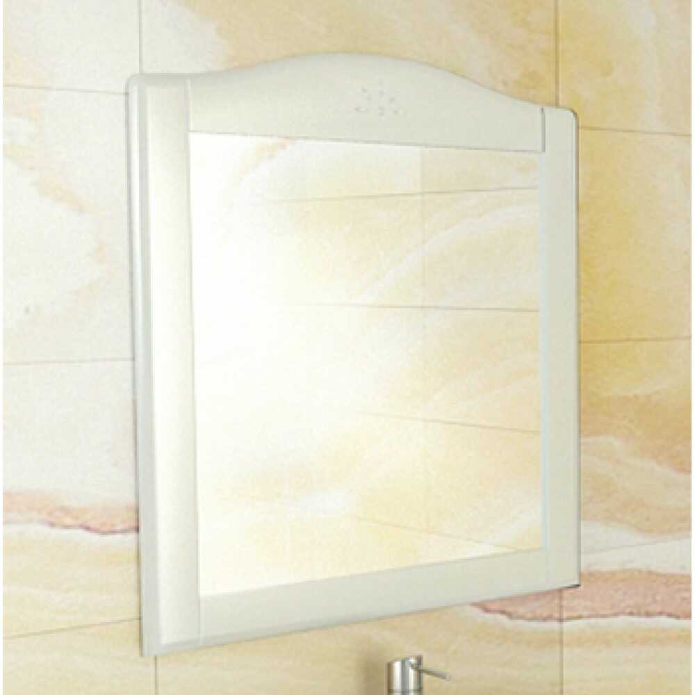 Монако 80 Зеркало 900х800х25 Белый