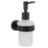Дозатор для жидкого мыла Aquatek Вега AQ4005MB, белый, черный
