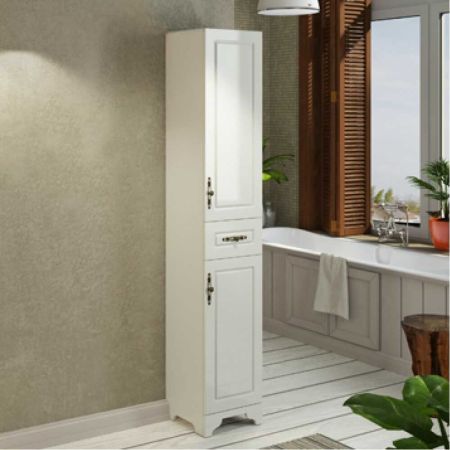 Севилья 35 Шкаф-колонна 1900х350х316 мм Слоновая кость