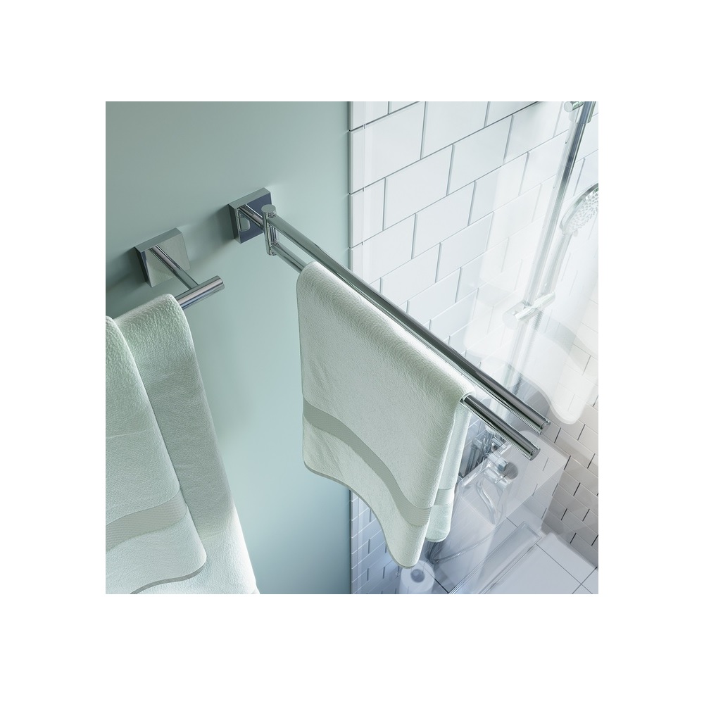 Полотенцесушитель двойной, регулируемый IDDIS Edifice EDISBR0i49 РАСПРОДАЖА витринный экземпляр