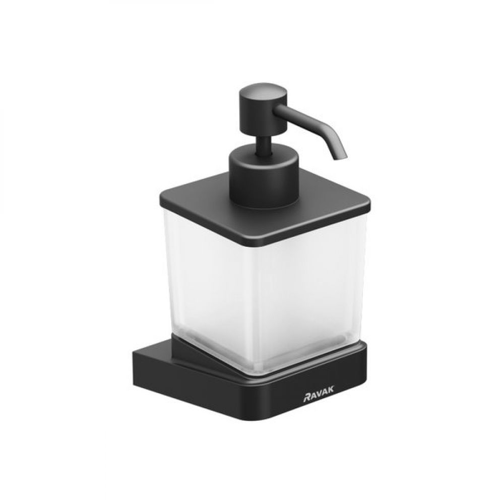 10° Black Дозатор для жидкого мыла (стекло) TD 231.20 X07P559