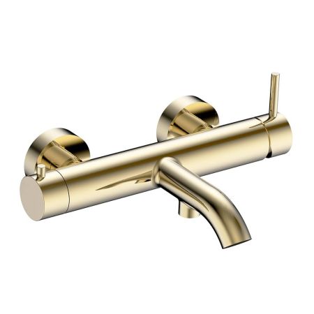 Смеситель для ванны AQUAme Siena AQM6212BG, шлифованное золото