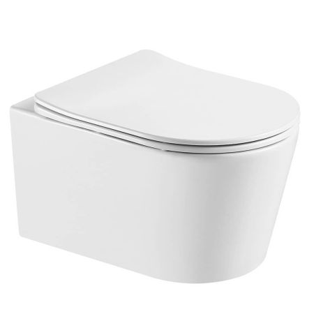 Унитаз подвесной безободковый AQUATEK AQ1365T-00 Оберон 531*360*344мм, TORNADO, тонкое сиденье с м/л РАСПРОДАЖА витринный экземпляр Унитаз подвесной безободковый AQUATEK AQ1365T-00 Оберон 531*360*344мм, TORNADO, тонкое сиденье с м/л РАСПРОДАЖА витринный экземпляр