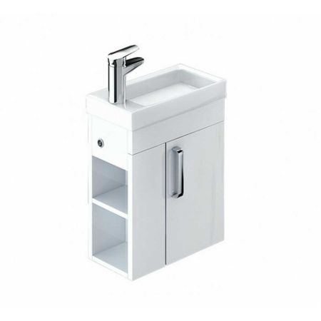 TORR Тумба TOR40W1i95 40см белая + умывальник 0014000U28 TORR Тумба TOR40W1i95 40см белая + умывальник 0014000U28