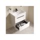 Тумба с умывальником подвесная 60 см IDDIS Ray RAY60W0i95K, белая глянец