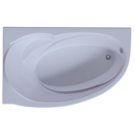 Ванна акриловая БЕТТА 170х97 (левая) +фронтальная панель+слив-перелив+каркас