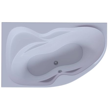 Ванна акриловая ВЕГА 170x105 левая +фронтальная панель+слив-перелив+каркас