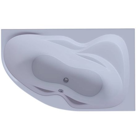 Ванна акриловая ВЕГА 170х105 правая +фронтальная панель+слив-перелив+каркас