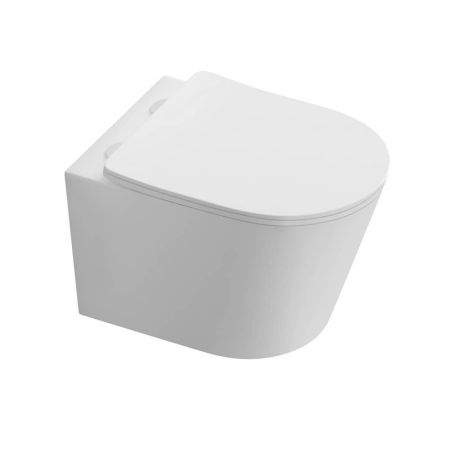 Унитаз подвесной безободковый AQUATEK AQ1580T-00 Таурус, тонкое сиденье микролифт, смыв торнадо Унитаз подвесной безободковый AQUATEK AQ1580T-00 Таурус, тонкое сиденье микролифт, смыв торнадо