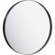 Зеркало круглое RM0206BLK в металлической раме, черный, 60 см
