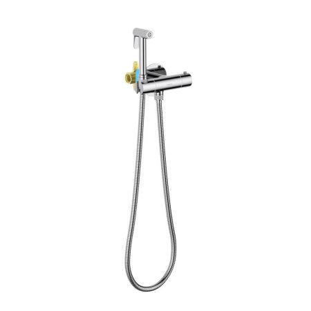 Гигиенический душ термостат встроенный (cмеситель+гигиенич.лейка+шланг) Aquatek Оберон AQ1027CR, хром Гигиенический душ термостат встроенный (cмеситель+гигиенич.лейка+шланг) Aquatek Оберон AQ1027CR, хром