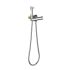Гигиенический душ термостат встроенный (cмеситель+гигиенич.лейка+шланг) Aquatek Оберон AQ1027CR, хром