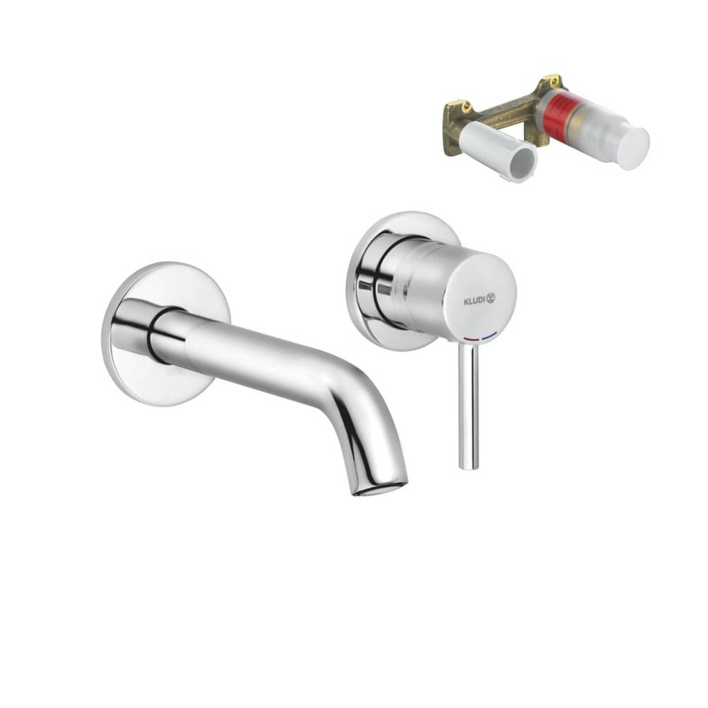 Смеситель для раковины Kludi Bozz Set 382440576S с внутренней частью 38243 хром