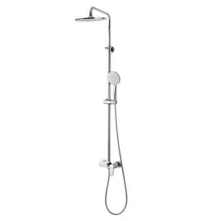 Душевая система без излива с верхним душем Aquatek Ника AQ2860CR, хром