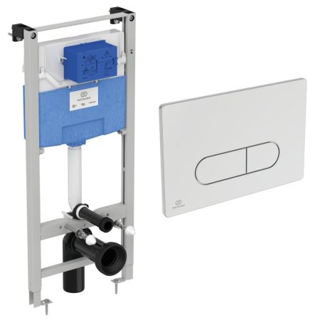 Промо-набор Ideal Standard R0309AA PROSYS: инсталляция R027767 + пневматическая панель смыва R0116AA Промо-набор Ideal Standard R0309AA PROSYS: инсталляция R027767 + пневматическая панель смыва R0116AA