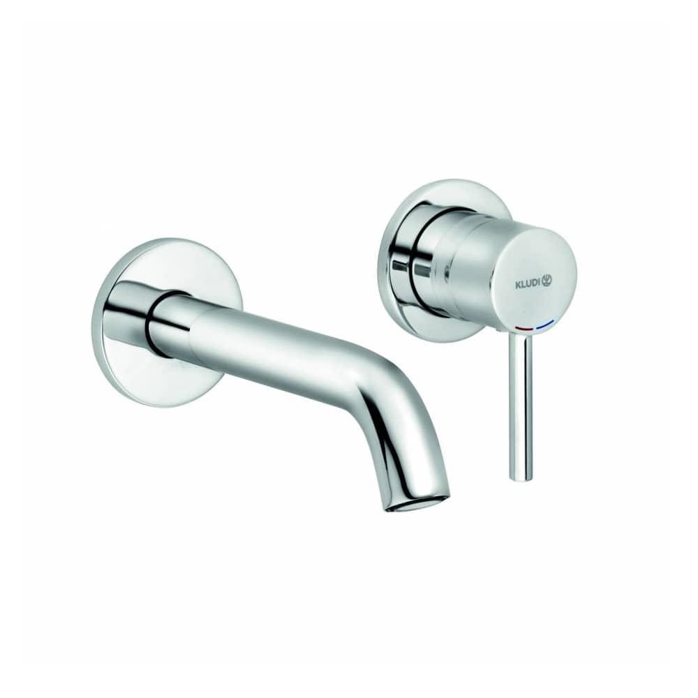 Смеситель для раковины Kludi Bozz 382440576 + скрытая часть 38243 хром РАСПРОДАЖА витринный экземпляр