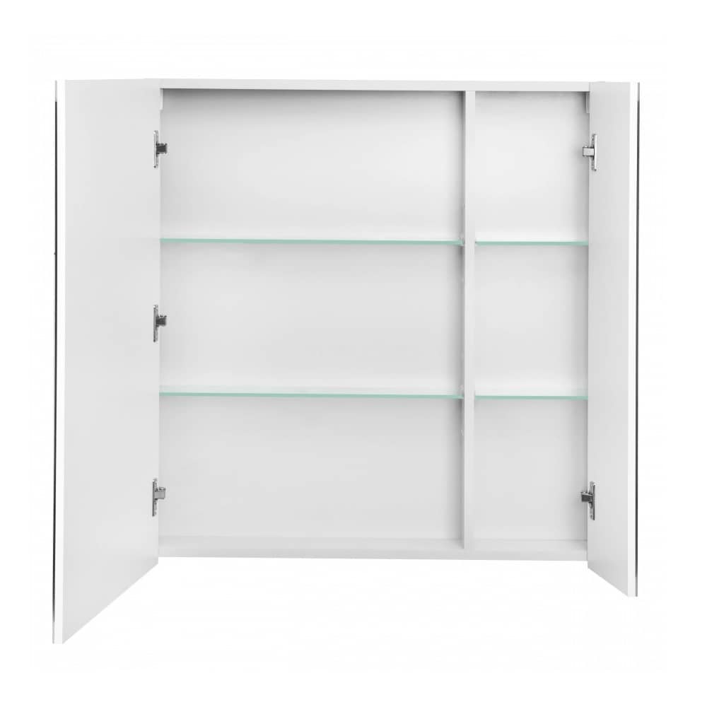 Зеркало-шкаф Акватон НОРТОН 80 см 1A249202NT010 РАСПРОДАЖА витринный экземпляр