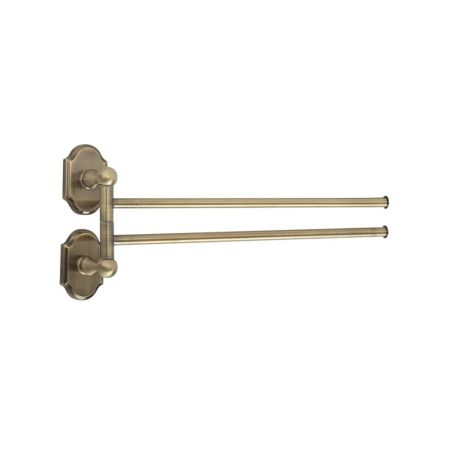 Полотенцедержатель двойной поворотный 33 см Veragio Stanford VR.STD-7724.BR бронза РАСПРОДАЖА витринный экземпляр