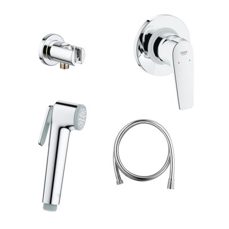 Набор с гигиеническим душем Grohe BAU FLOW 124900 РАСПРОДАЖА витринный экземпляр Набор с гигиеническим душем Grohe BAU FLOW 124900 РАСПРОДАЖА витринный экземпляр