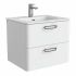 BRICK Тумба с умывальником для ванной комнаты 60 см BRI60W0i95K (белый)