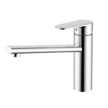 Смеситель для кухни Aquatek Ника AQ1880CR, длинный излив, хром