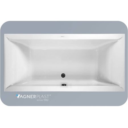 Акриловая прямоугольная ванна VagnerPlast Veronela 180×80 VPBA180VEA2X-04 с каркасом VPK18080 и фронтальным экраном VPPA18001FP2-04