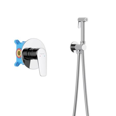 Набор с гигиеническим душем Aquatek Бетта AQ1119CR (смеситель + гигиеническая лейка + шланг + шланговое подсоединение с держателем), хром Набор с гигиеническим душем Aquatek Бетта AQ1119CR (смеситель + гигиеническая лейка + шланг + шланговое подсоединение с держателем), хром