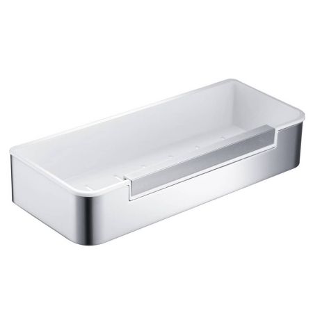 Полка для душа со стеклоочистителем Aquatek AQ4966CR, хром