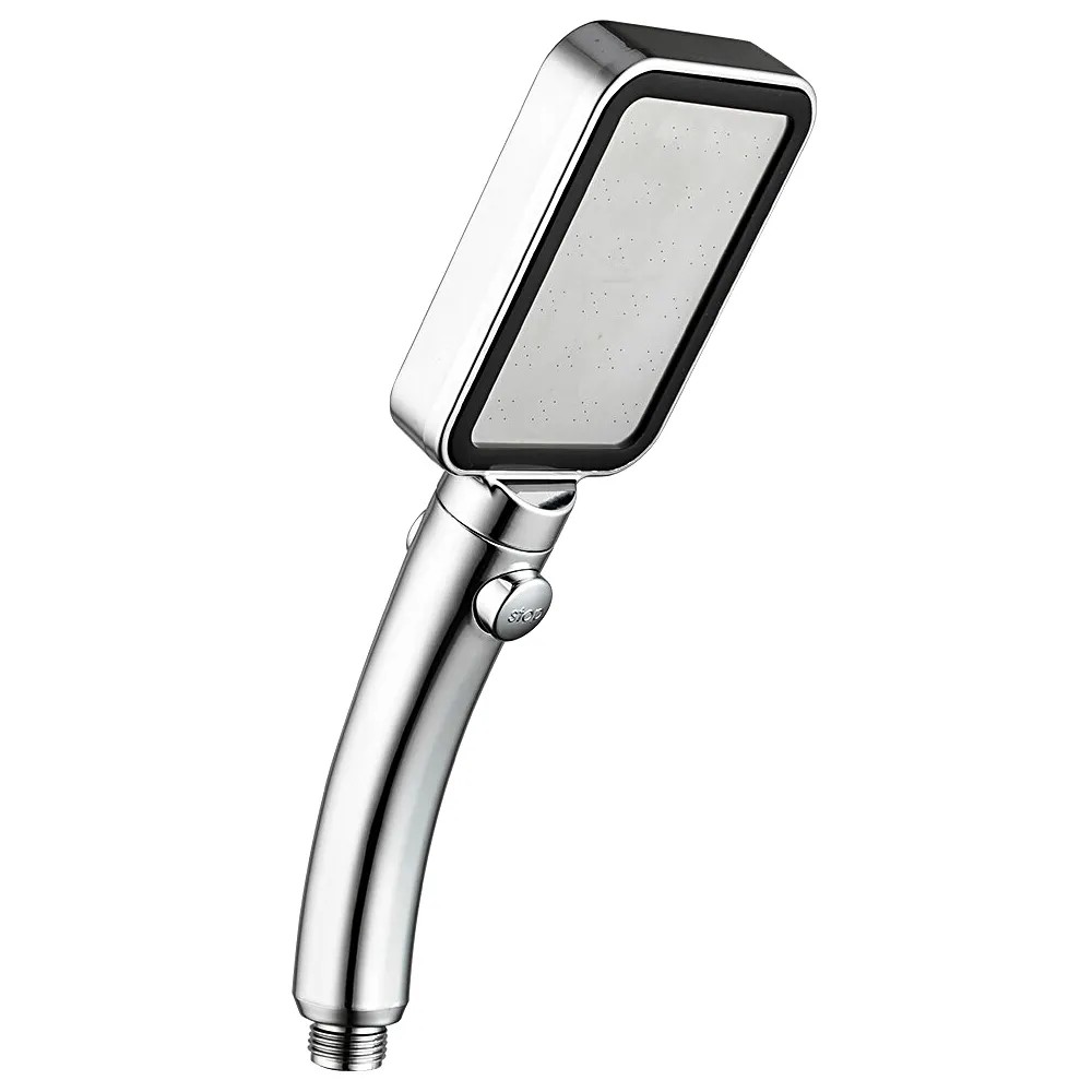 Лейка для душа Frap F012 (1 режим) распылитель, усиленный напор, кнопка "пуск-стоп" РАСПРОДАЖА