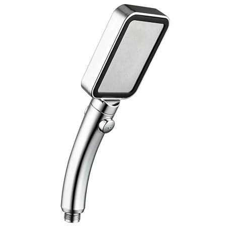 Лейка для душа Frap F012 (1 режим) распылитель, усиленный напор, кнопка "пуск-стоп" РАСПРОДАЖА