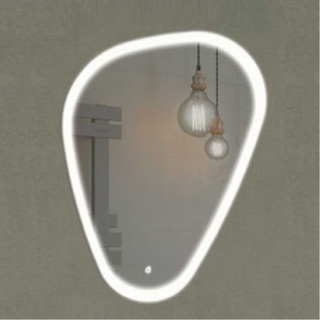 Олеандр 70 Зеркало, светодиодная лента, сенсор 700*900