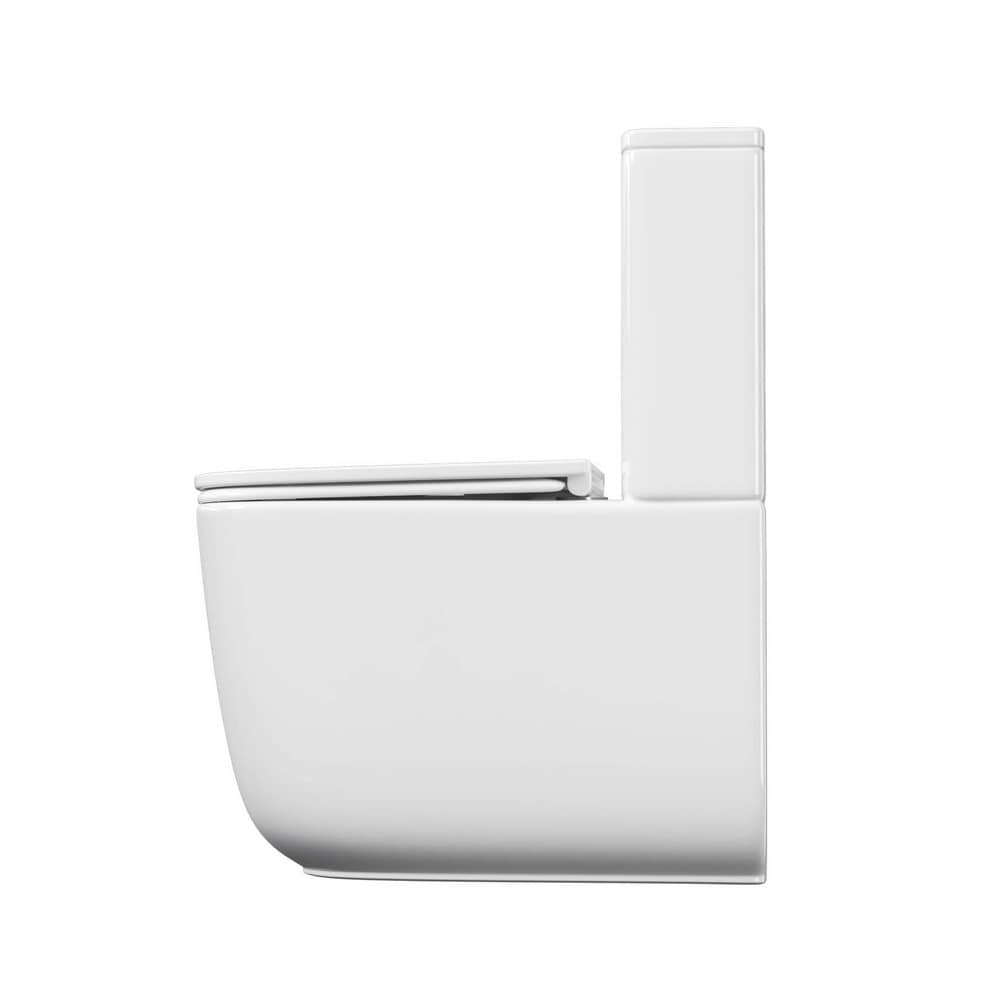 Унитаз напольный безободковый AQUATEK AQ4451-00 Optima Plus Square, сиденье микролифт, смыв торнадо