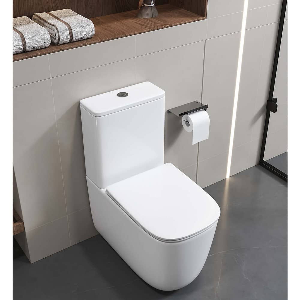 Унитаз напольный безободковый AQUATEK AQ4451-00 Optima Plus Square, сиденье микролифт, смыв торнадо