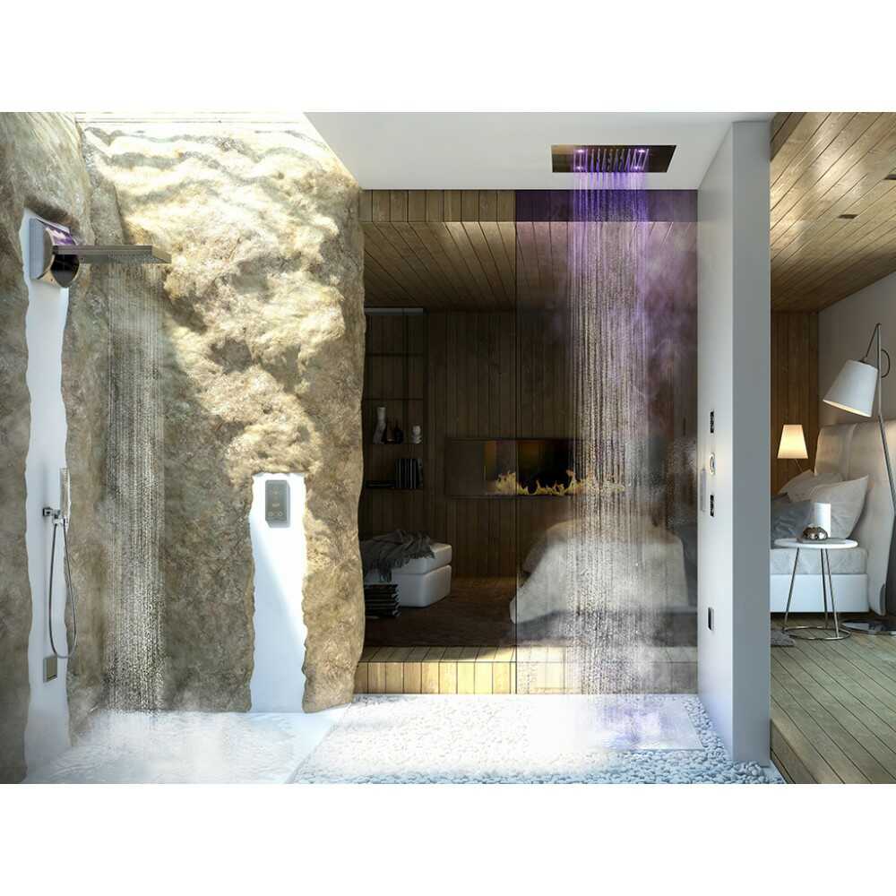 Верхний душ BOSSINI DREAM H38908.030 570х470 мм, 4 режима, хром