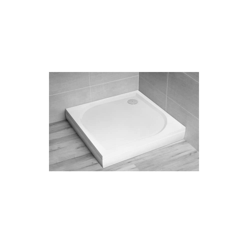 Душевой поддон Radaway Paros C900 90x90 см MBC9090-03-1 + панель MOC9090-03-1 РАСПРОДАЖА витринный экземпляр