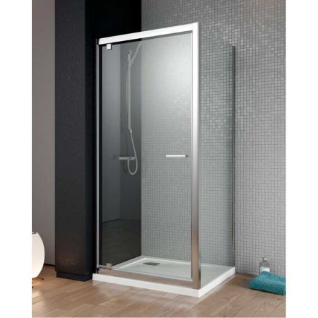 Душевая дверь Twist DWJ 90 382002-01 + боковая стенка S90 382012-01 900x900x1900 хром/прозрачное