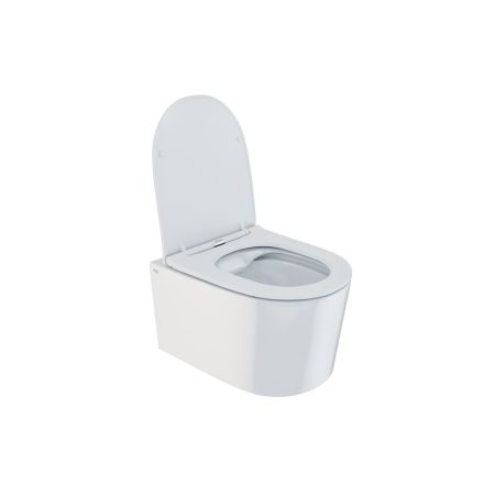 Унитаз подвесной безободковый IDDIS STONE STORDSEi25 белый