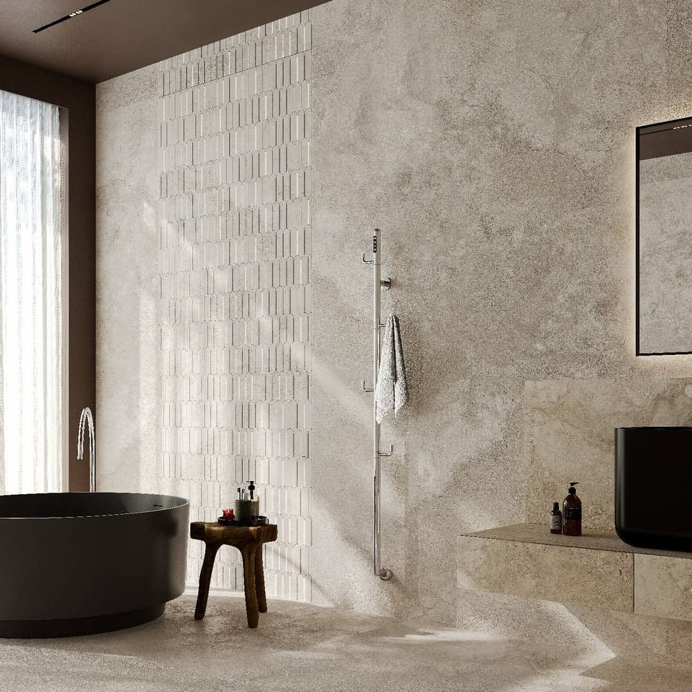 Полотенцесушитель AQUAme AQM3150CR 182х1659 электрический c поворотными крючками, хром