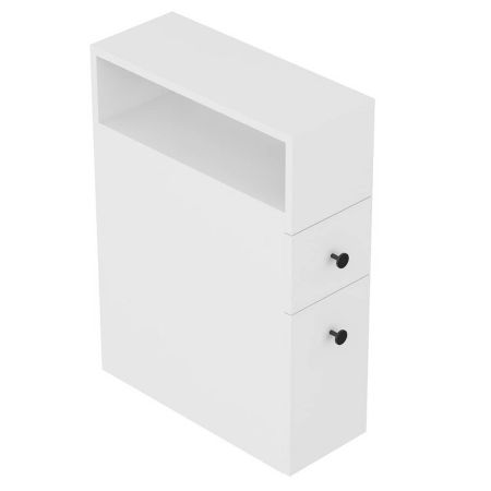 Шкаф-пенал Onika Кроун 20 напольный 402001, белый