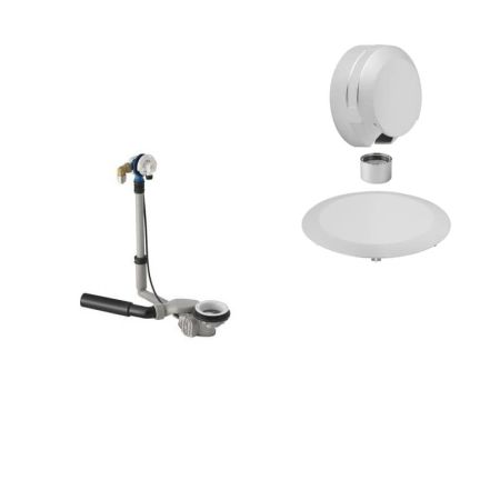 Слив-перелив для ванны наливной GEBERIT DELTA D90 150.910.00.1 + декоративная панель 150.930.21.1 хром Слив-перелив для ванны наливной GEBERIT DELTA D90 150.910.00.1 + декоративная панель 150.930.21.1 хром